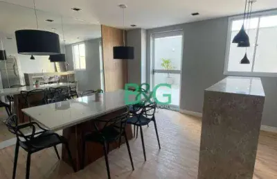 Apartamento com 2 dormitórios à venda, 31 m² por r$ 320.000,00 - vila santa clara - são paulo/sp