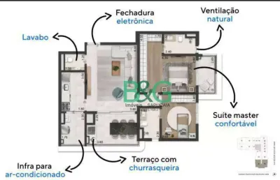 Apartamento com 2 dormitórios à venda, 89 m² por r$ 1.664.000,00 - vila clementino - são paulo/sp