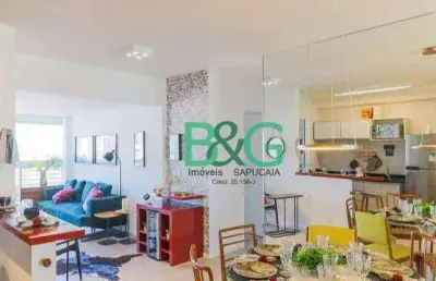Apartamento com 2 dormitórios à venda, 68 m² por r$ 1.091. - campo belo - são paulo/sp