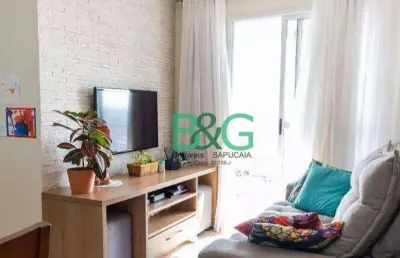 Apartamento com 2 dormitórios à venda, 60 m² por r$ 369.000 - parque novo mundo - são paulo/sp