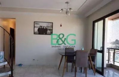 Cobertura com 4 dormitórios à venda, 195 m² por r$ 998.000,00 - parque da vila prudente - são paulo/sp