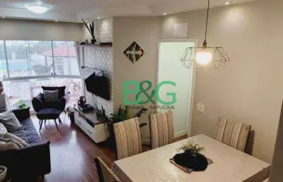 Apartamento com 3 dormitórios à venda, 78 m² por r$ 698.900,00 - jardim campo grande - são paulo/sp