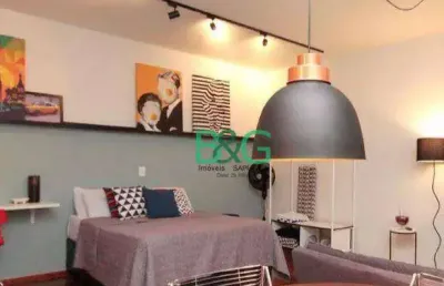 Studio com 1 dormitório à venda, 42 m² por r$ 219.000,00 - santa efigênia - são paulo/sp