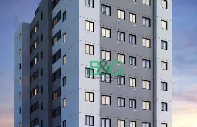 Apartamento com 2 dormitórios à venda, 35 m² por r$ 278.832,92 - cangaíba - são paulo/sp