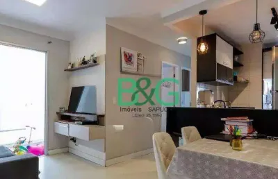 Apartamento com 2 dormitórios à venda, 49 m² por r$ 317.000,00 - parque novo mundo - são paulo/sp
