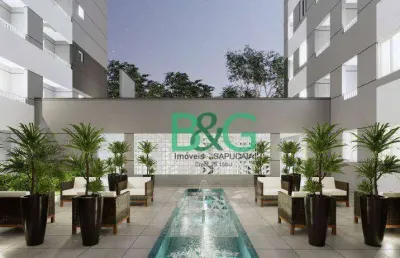 Apartamento com 2 dormitórios à venda, 31 m² por r$ 280.000,00 - vila plana - são paulo/sp
