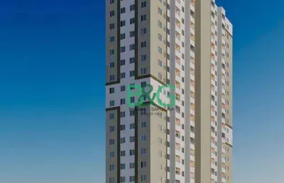 Apartamento com 2 dormitórios à venda, 33 m² por r$ 320.750,10 - várzea da barra funda - são paulo/sp