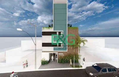Apartamento com 1 dormitório à venda, 28 m² por r$ 219.900 - vila costa melo - são paulo/sp