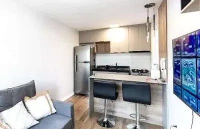 Apartamento com 1 dormitório à venda, 32 m² por r$ 308.900,00 - várzea da barra funda - são paulo/sp