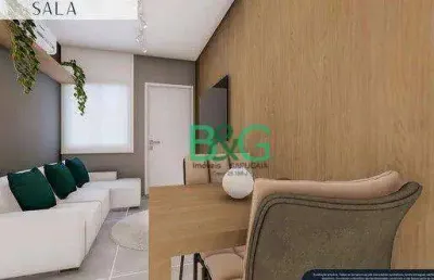 Apartamento com 2 dormitórios à venda, 34 m² por r$ 259.900 - vila nhocune - são paulo/sp