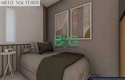 Apartamento com 2 dormitórios à venda, 34 m² por r$ 249.900,00 - vila nhocune - são paulo/sp