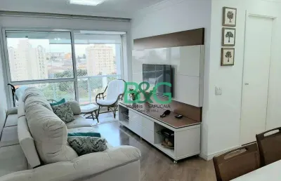 Apartamento com 2 dormitórios à venda, 63 m² por r$ 580.000 - vila guarani - são paulo/sp
