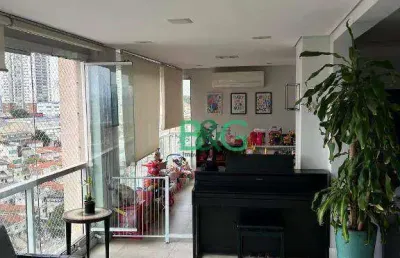 Apartamento com 3 dormitórios à venda, 145 m² por r$ 2.225.000,00 - parque da mooca - são paulo/sp