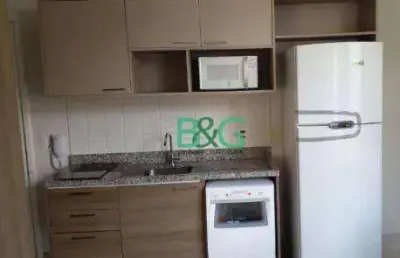 Studio com 1 dormitório para alugar, 41 m² por r$ 2.818/mês - centro - são paulo/sp