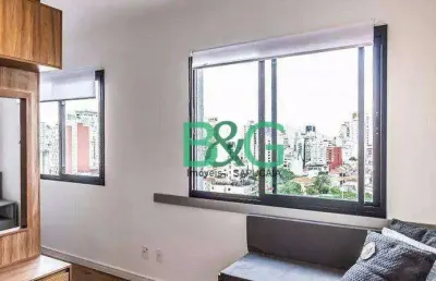 Studio com 1 dormitório à venda, 28 m² por r$ 314.500,00 - bela vista - são paulo/sp