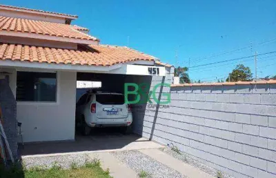 Sobrado com 2 dormitórios à venda, 75 m² por r$ 264.000 - gaivota - praia - itanhaém/são paulo