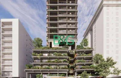 Studio com 1 dormitório à venda, 45 m² por r$ 1.085.910,21 - alto de pinheiros - são paulo/sp