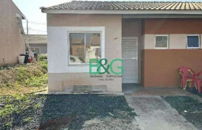 Casa com 2 dormitórios à venda, 43 m² por r$ 105.341,17 - jardim itamaraty - ourinhos/sp