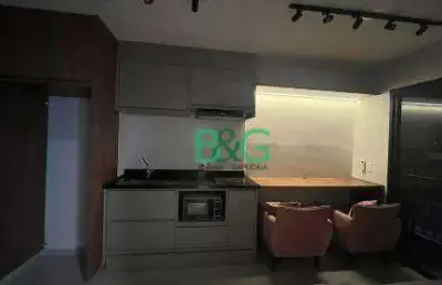 Apartamento com 1 dormitório para alugar, 27 m² por r$ 4.061/mês - pinheiros - são paulo/sp