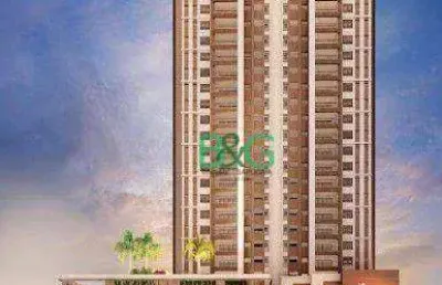 Studio com 1 dormitório à venda, 40 m² por r$ 633.846,73 - brooklin novo - são paulo/sp