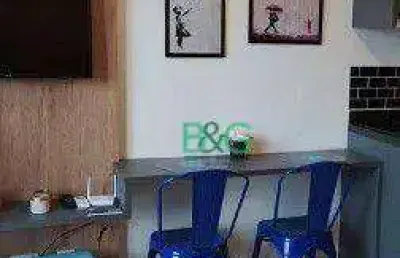 Studio com 1 dormitório à venda, 27 m² por r$ 244.000,00 - república - são paulo/sp