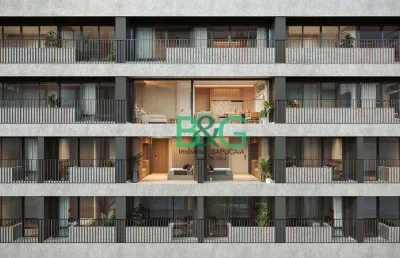 Studio com 1 dormitório à venda, 25 m² por r$ 625.297,50 - consolação - são paulo/sp