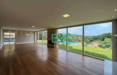 Casa com 4 dormitórios, 493 m² - venda por r$ 2.690.000,00 ou aluguel por r$ 20.037,62/mês - pousada dos bandeirantes - carapicuíba/sp