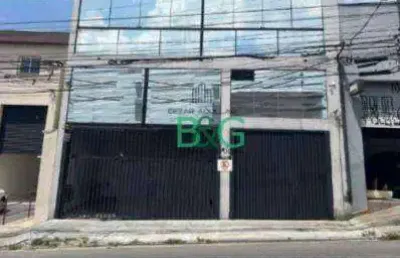 Galpão para alugar, 256 m² por r$ 18.500/mês - jardim santo alberto - santo andré/sp