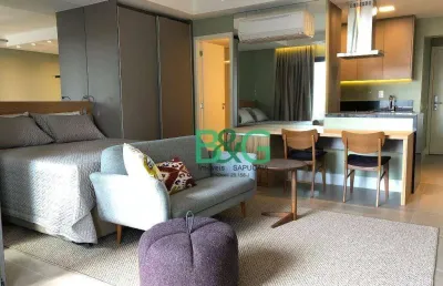 Apartamento com 1 dormitório à venda, 43 m² por r$ 800.000 - brooklin paulista - são paulo/sp
