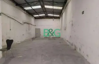 Galpão para alugar, 108 m² por r$ 5.000/mês - vila anastácio - são paulo/sp