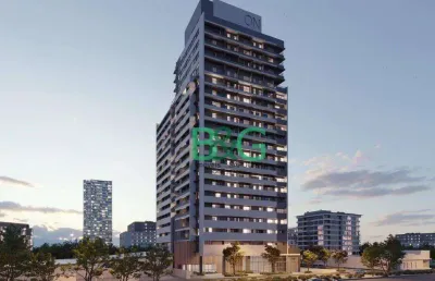 Studio com 1 dormitório à venda, 24 m² por r$ 464.993,26 - santo amaro - são paulo/sp
