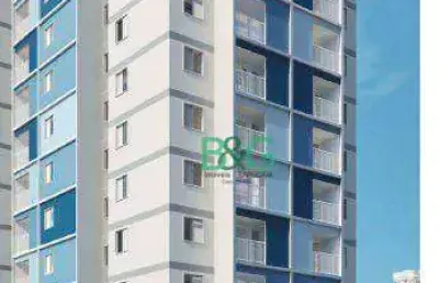 Apartamento com 2 dormitórios à venda, 40 m² por r$ 419.015,62 - vila firmiano pinto - são paulo/sp