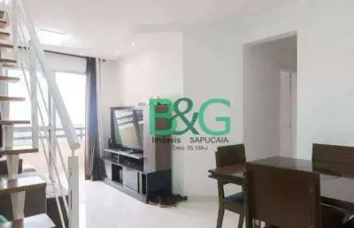 Cobertura com 3 dormitórios à venda, 164 m² por r$ 1.165.000 - santa teresinha - são paulo/sp