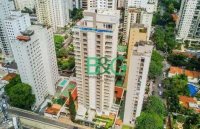 Apartamento garden com 1 dormitório à venda, 69 m² por r$ 742.500,00 - campo belo - são paulo/sp
