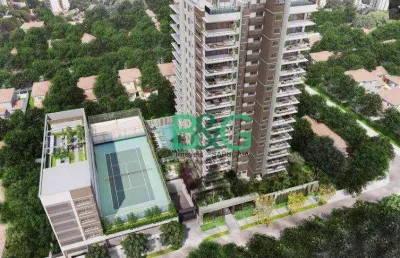 Apartamento garden com 4 dormitórios à venda, 354 m² por r$ 5.768.791,36 - vila romana - são paulo/sp