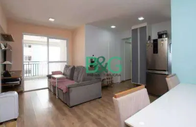Apartamento com 3 dormitórios à venda, 75 m² por r$ 884.000 - jardim flor da montanha - guarulhos/sp