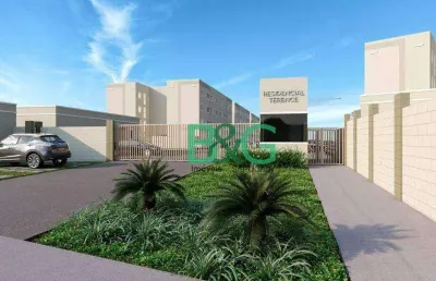 Apartamento com 2 dormitórios à venda, 40 m² por r$ 247.490,10 - loteamento residencial são vicente de paulo - tremembé/sp