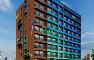 Apartamento com 2 dormitórios à venda, 36 m² por r$ 462.674,66 - vila clementino - são paulo/sp