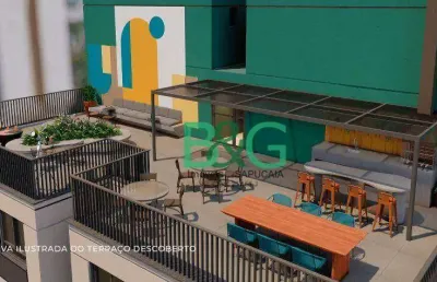 Studio com 1 dormitório à venda, 31 m² por r$ 360.651,91 - campo belo - são paulo/sp