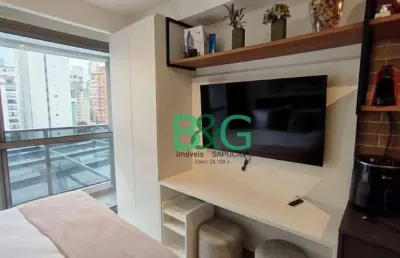 Studio com 1 dormitório para alugar, 22 m² por r$ 4.531,96/mês - jardim paulista - são paulo/sp