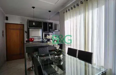 Cobertura com 2 dormitórios à venda, 98 m² por r$ 445.000,00 - jardim ana maria - santo andré/sp