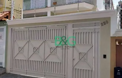 Sobrado com 3 dormitórios para alugar, 220 m² por r$ 7.140/mês - jardim londrina - são paulo/sp