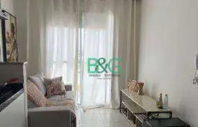 Apartamento com 1 dormitório à venda, 34 m² por r$ 309.000,00 - barra funda - são paulo/sp