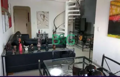 Cobertura com 3 dormitórios à venda, 174 m² por r$ 1.300.000,00 - santo amaro - são paulo/sp