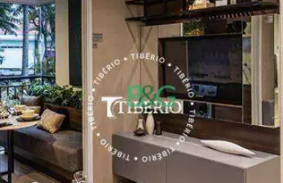 Studio com 1 dormitório à venda, 27 m² por r$ 356.960,00 - campo belo - são paulo/sp