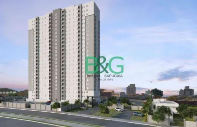 Apartamento com 2 dormitórios à venda, 36 m² por r$ 311.840,10 - parque dos ipês - são josé dos campos/sp