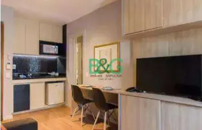 Apartamento com 1 dormitório à venda, 34 m² por r$ 839.000,00 - itaim bibi - são paulo/sp
