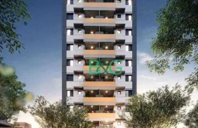 Apartamento com 2 dormitórios à venda, 42 m² por r$ 415.795,57 - vila santa catarina - são paulo/sp