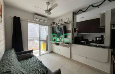 Apartamento com 2 dormitórios à venda, 73 m² por r$ 387.000,00 - vila guilhermina - praia grande/sp