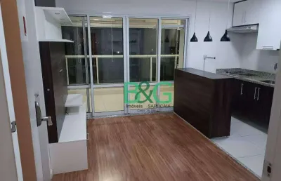 Apartamento com 1 dormitório, 43 m² - venda por r$ 565.000,00 ou aluguel por r$ 3.839,00/mês - campo belo - são paulo/sp